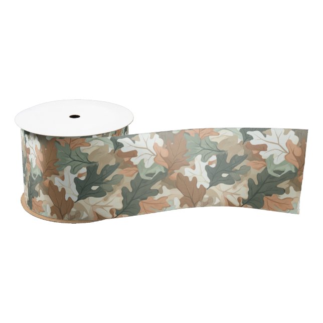 A Realistic Camo Design Series #2 Satin Ribbon (Spool)