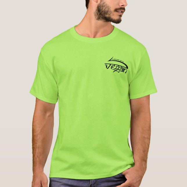 a reason to go vegan T-Shirt (Front)
