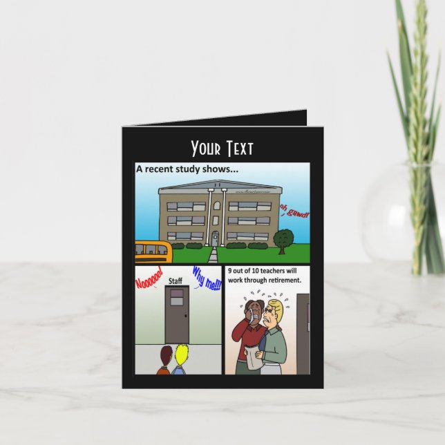 A Recent Study Shows Greeting Card (Front)