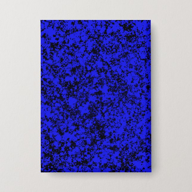 A rectangle pin with image of my abstract artwork. (Front)