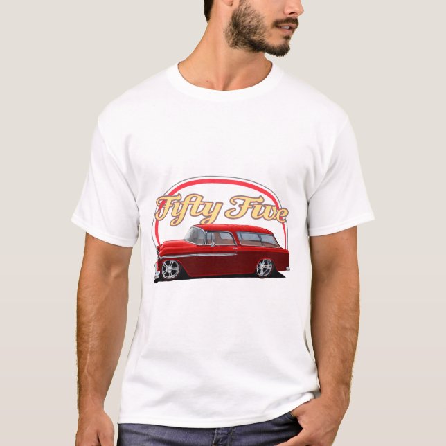 A Red 55 T-Shirt (Front)