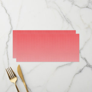 a red and white background with small squares menu
