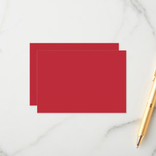 a red background with a enclosure card