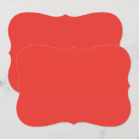 a red background with a white border
