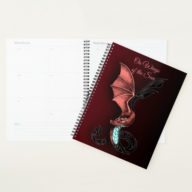 A Red Dragon Planner (Display)