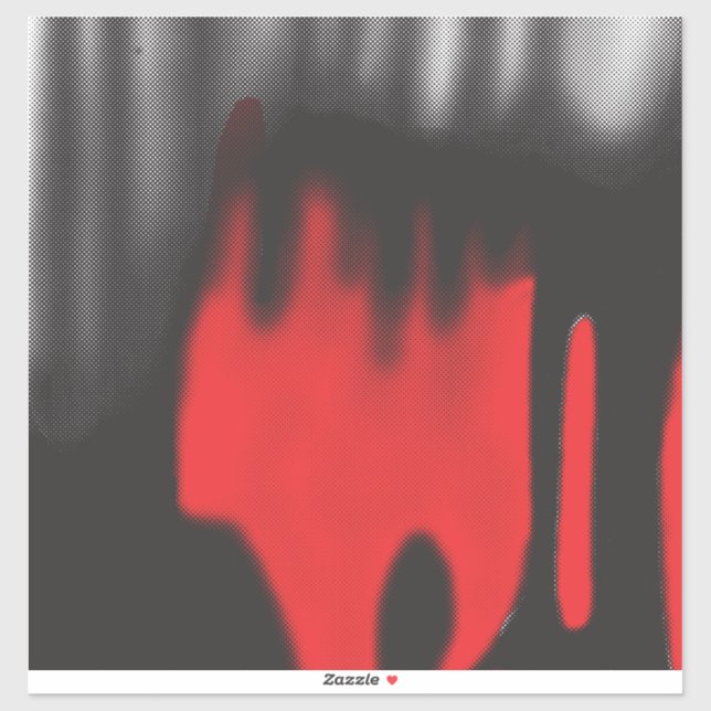 A red graphic design featuring bold geometric shap (Sheet)