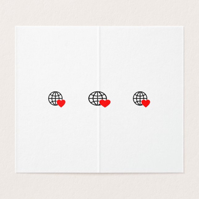 A red heart symbol created with smooth, bold lines (Inside Unfolded)