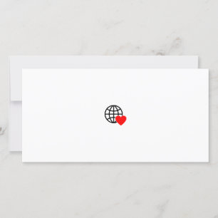 A red heart symbol created with smooth, bold lines