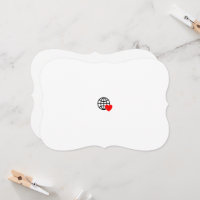 A red heart symbol created with smooth, bold lines