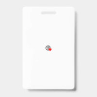 A red heart symbol created with smooth, bold lines