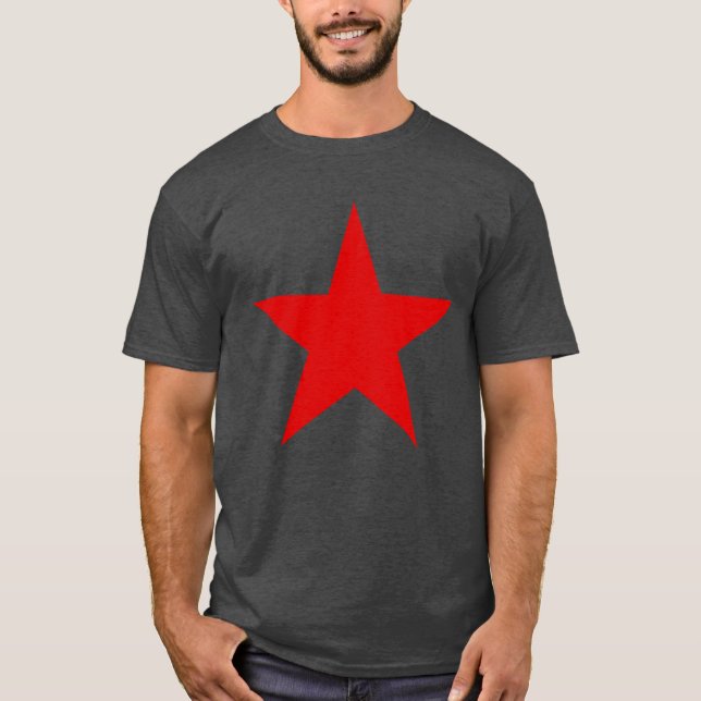 A Red Star Of Anarchy T-Shirt (Front)