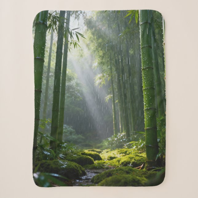 A Refreshing Melody 002 Sherpa Blanket (Front)