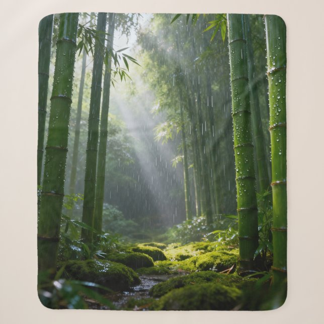 A Refreshing Melody 002 Sherpa Blanket (Front)