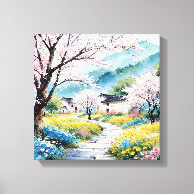A Refreshing Melody 022 Canvas Print (Front)