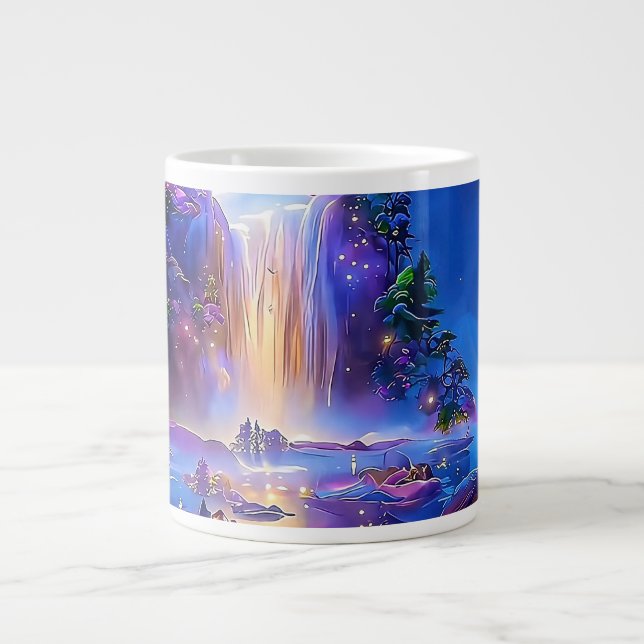 A Refreshing Melody 025 Large Coffee Mug (Front)