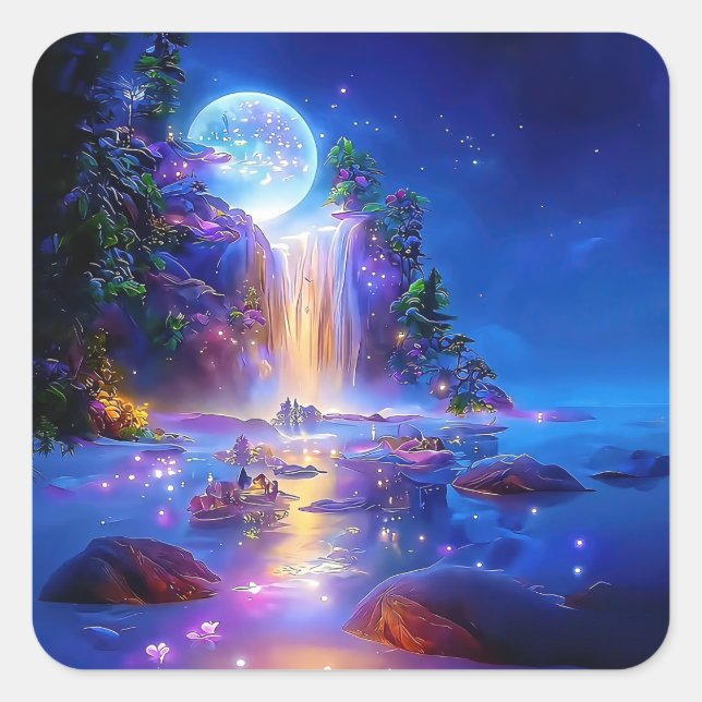 A Refreshing Melody 025 Square Sticker (Front)