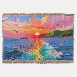 A Refreshing Melody 027 Throw Blanket