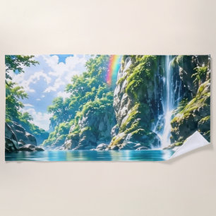 A Refreshing Melody 032 Beach Towel