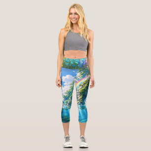 A Refreshing Melody 032 Capri Leggings