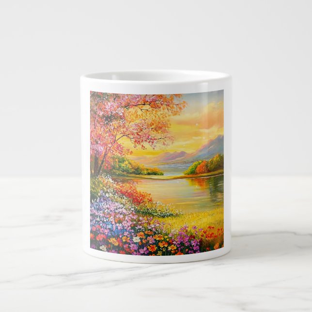 A Refreshing Melody 035 Large Coffee Mug (Front)