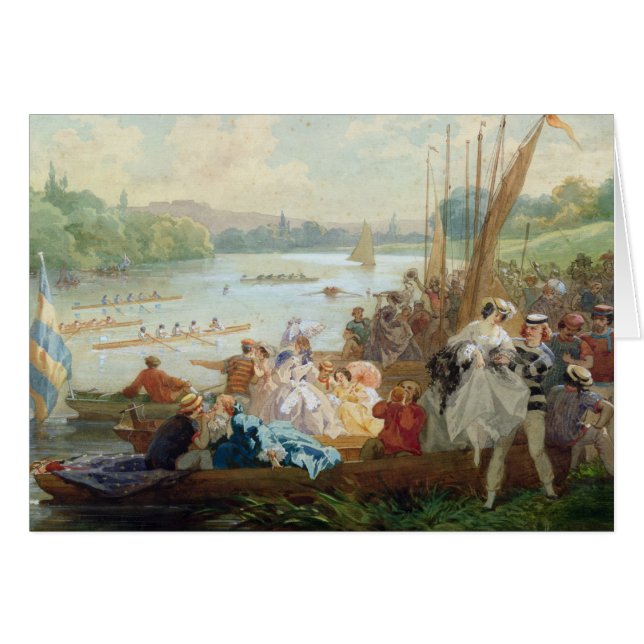 A Regatta at Asnieres during the Second Empire (Front Horizontal)
