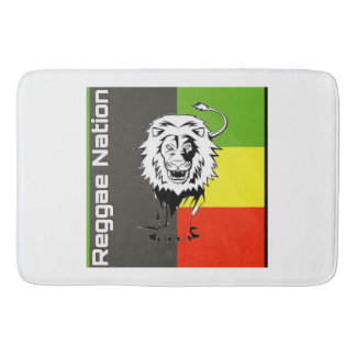 A Reggae Nation Bath Mat (Grey)