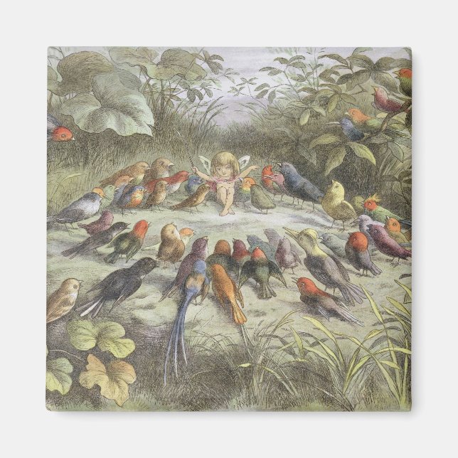 A Rehearsal in Fairy Land, illustration from 'In F Magnet (Front)