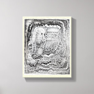 A Reminder from the Old Brain Canvas Print