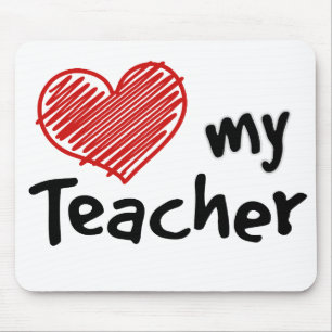 A Reminder Love My Teacher Mouse Mat