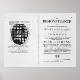 A remonstrance by the Levellers Poster