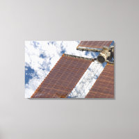 A repaired solar array
