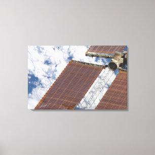 A repaired solar array canvas print