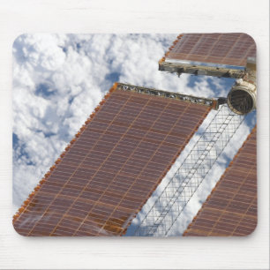 A repaired solar array mouse mat