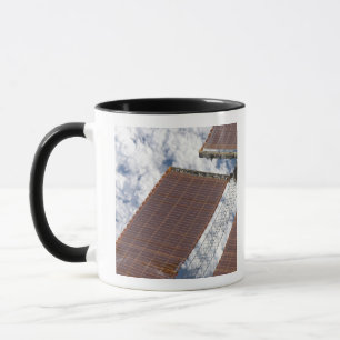 A repaired solar array mug
