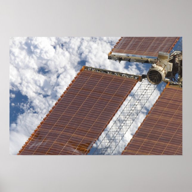 A repaired solar array poster (Front)