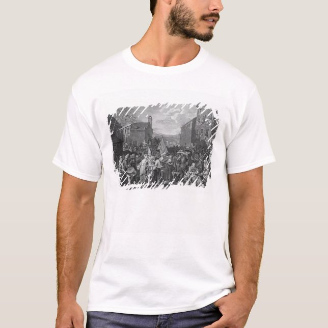 A Representation of the March of the Guards T-Shirt (Front)