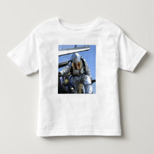 A rescue drill is performed on the flight deck toddler T-Shirt