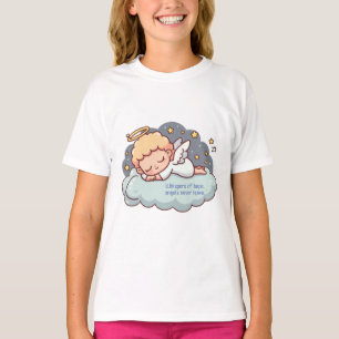 a resting angel awaits the call T-Shirt