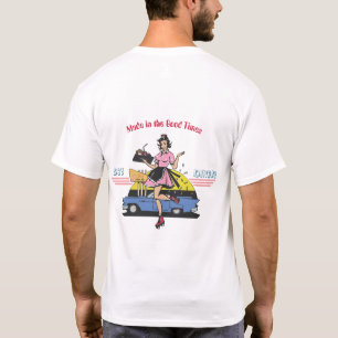A retro 50's 'Good times' scene T-Shirt