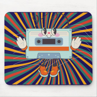  A Retro music line  Mouse Mat
