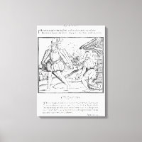 A Rich Man Spurns a Ragged Beggar