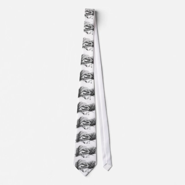 A Ride Through Central Park Tie (Front)