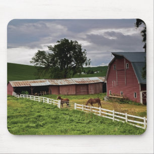 A ride through the farm country of Palouse 4 Mouse Mat