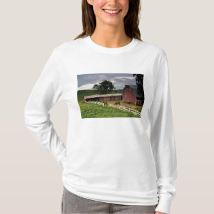 A ride through the farm country of Palouse 4 T-Shirt