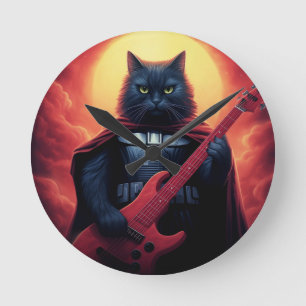 A Riff that Shakes the Cosmos Galactic Cat Lord Round Clock