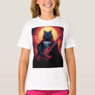 A Riff that Shakes the Cosmos Galactic Cat Lord T-Shirt