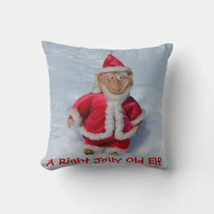 A Right Jolly Old Elf Cushion