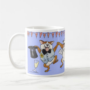 'A Right Royal Knees Up!' Royal Wedding Mug
