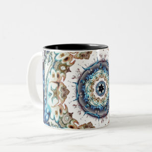 A ring of fire (light version) Two-Tone coffee mug