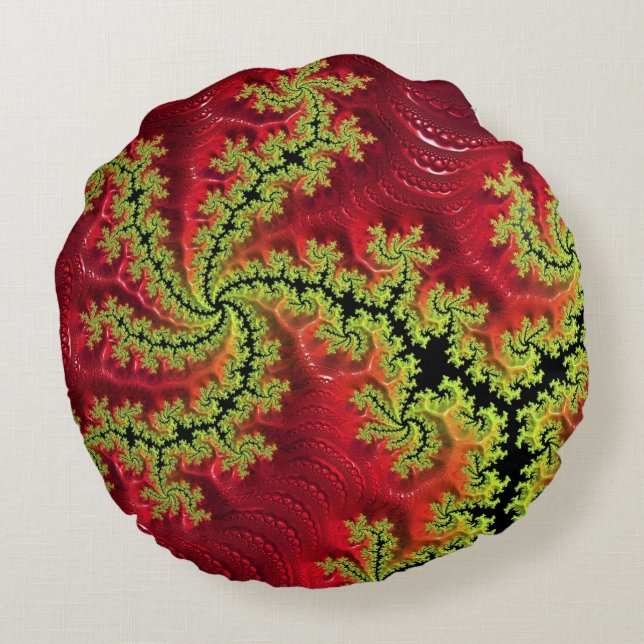 A River Runs Through It Round Cushion (Back)